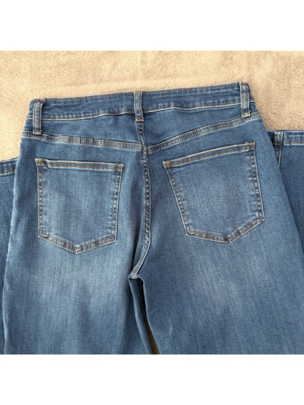 Kut From The Kloth Jean Wide Leg Jeans High Rise Womens 8 Seamed Full Length - Picture 8 of 8